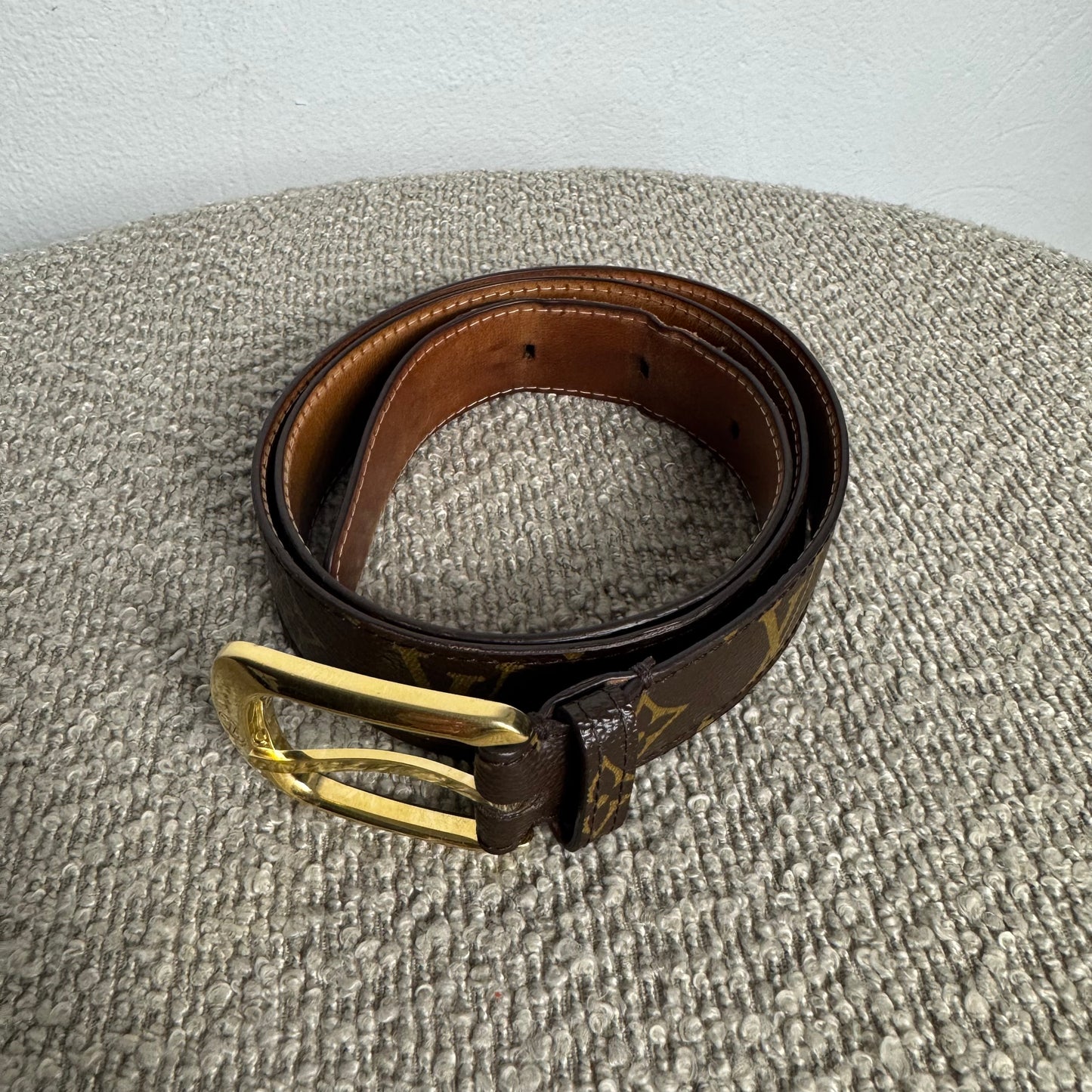 Louis Vuitton Gürtel Ellipse Monogram – Gr. 90