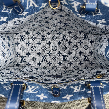 Louis Vuitton OnTheGo MM – Monogram Jacquard Denim