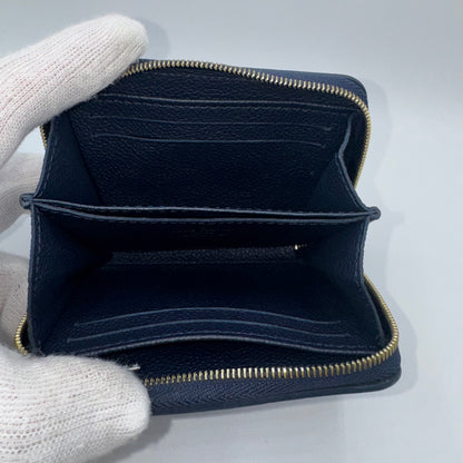 Louis Vuitton Zippy Geldbeutel – Monogram Empreinte Giant – Dunkelblau
