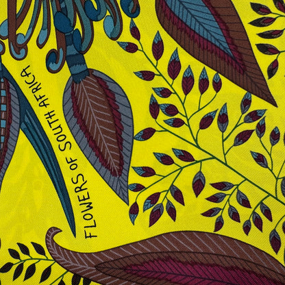 Hermès Carré 90 Seidentuch „Flowers of South Africa“