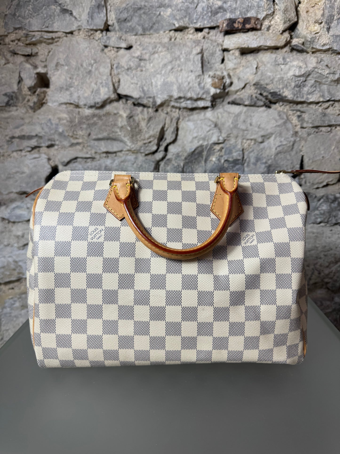 Louis Vuitton Speedy 30 Azur Damier