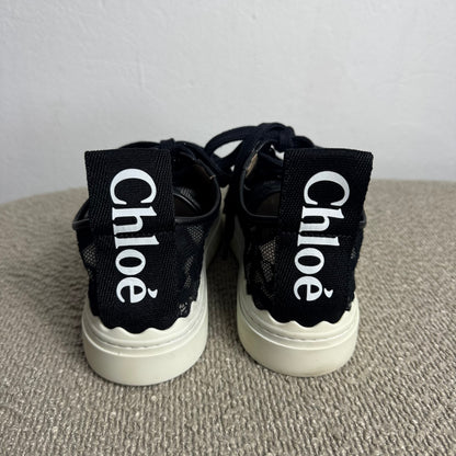 Chloé Lauren Sneaker Schwarz Gr. 36