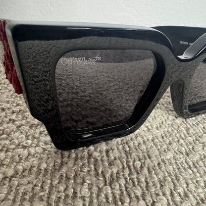 Off-White „Virgil“ Sunglasses (Black/Red)