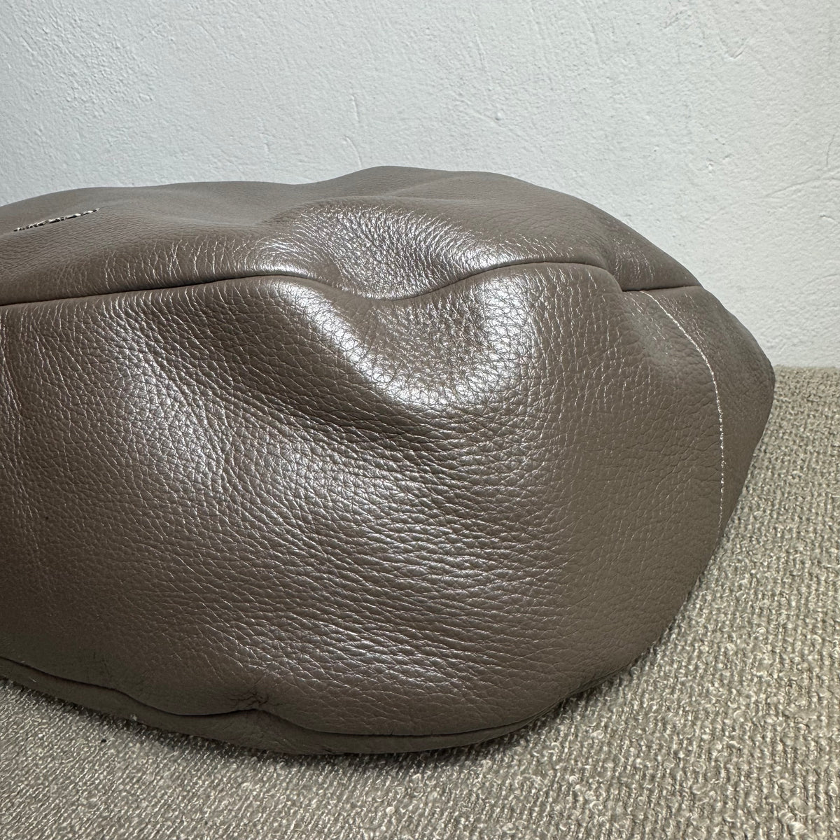 Jimmy Choo Leder Handtasche Taupe