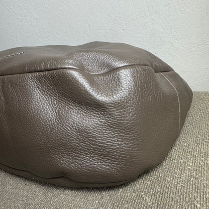 Jimmy Choo Leder Handtasche Taupe
