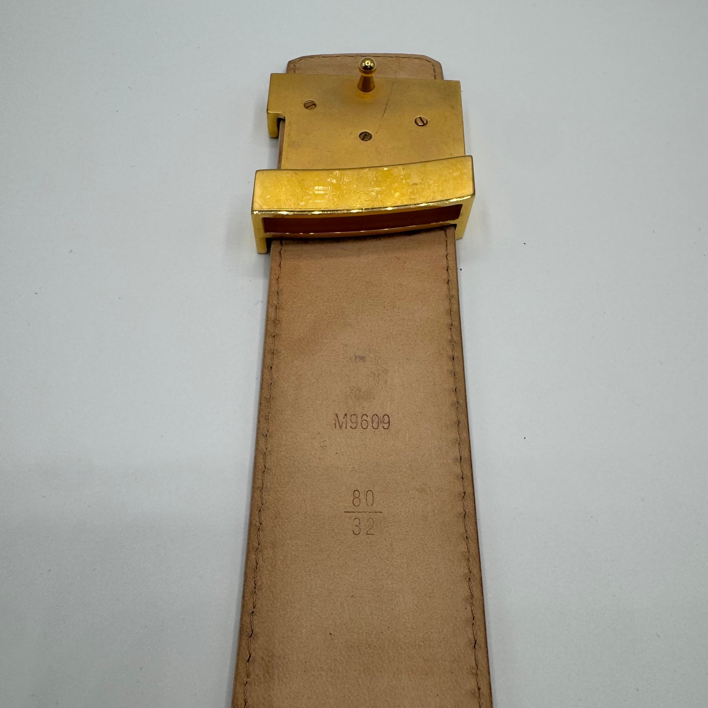 Louis Vuitton LV Initiales Gürtel Damier Azur - Gr. 80