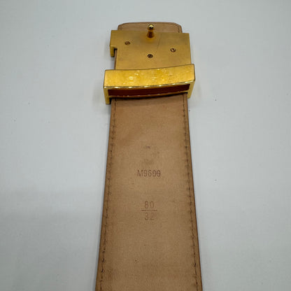 Louis Vuitton LV Initiales Gürtel Damier Azur - Gr. 80