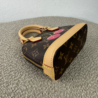 Louis Vuitton x Takashi Murakami Monogram Cerises Nano Alma
