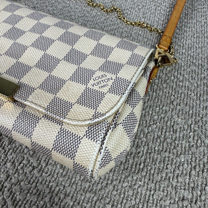 Louis Vuitton Favorite MM – Damier Azur Canvas