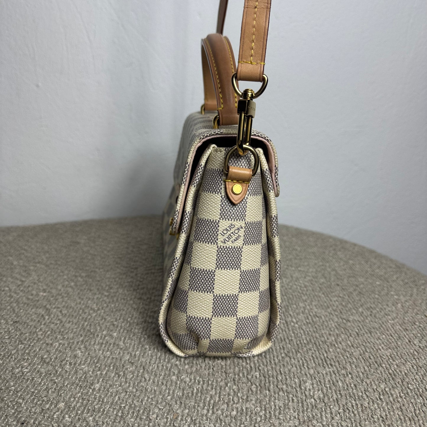 Louis Vuitton Damier Azur Croisette Satchel-Tasche