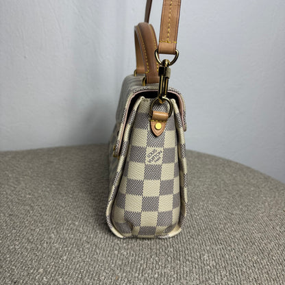 Louis Vuitton Damier Azur Croisette Satchel-Tasche
