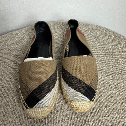 Burberry Espadrilles Schuhe – Icon Check – Gr. 38,5