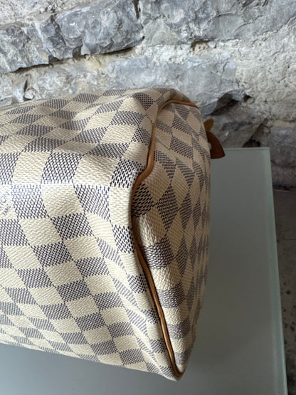 Louis Vuitton Speedy 30 Azur Damier