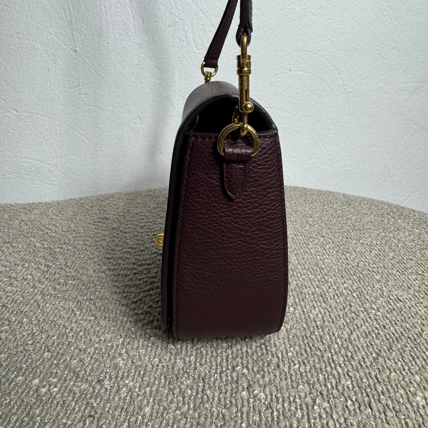 Mulberry Small Darley Satchel – Bordeaux