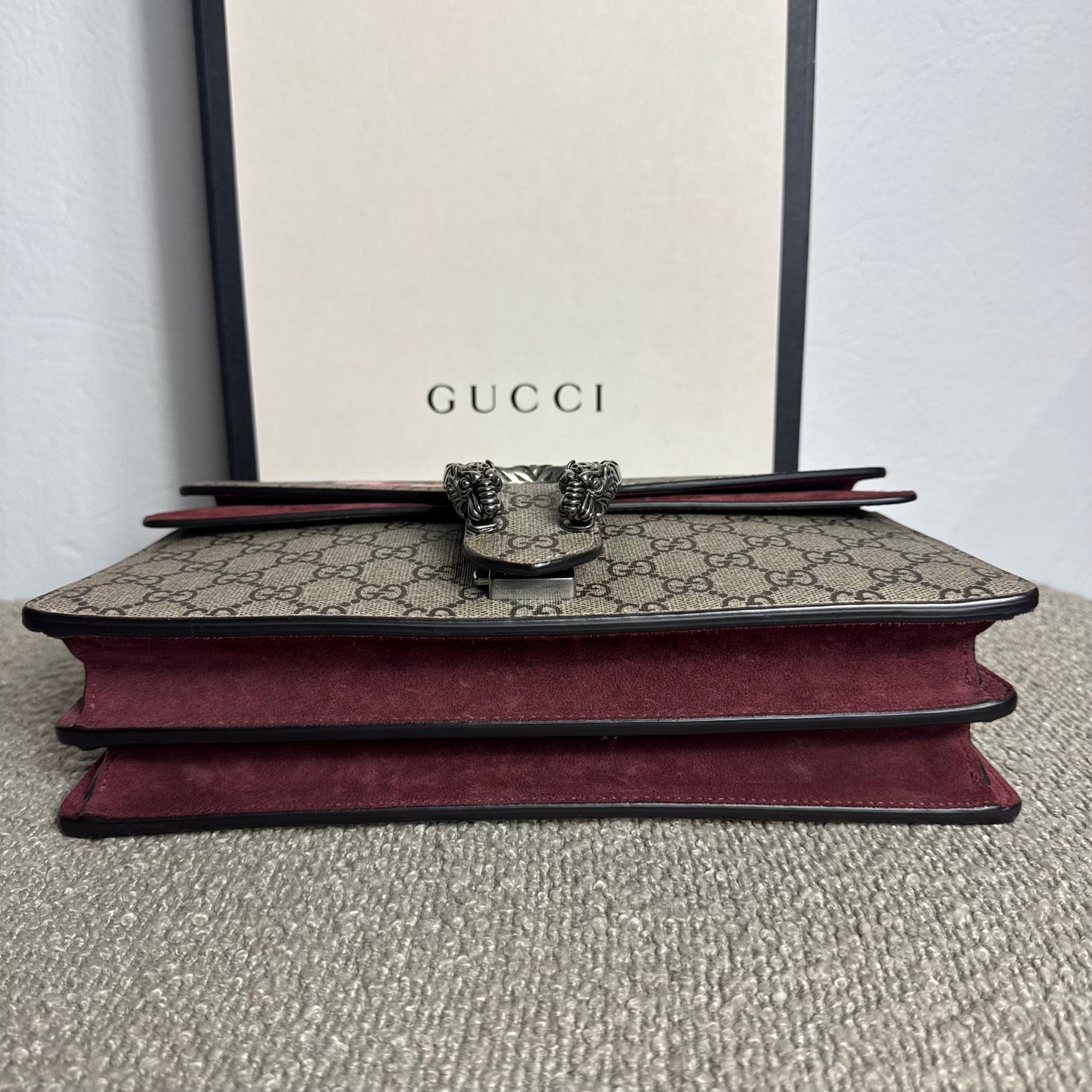Gucci GG Supreme Medium Dionysus Blooms Bag