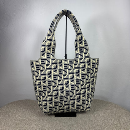 Kenzo All-Over Logo Knit Tote Shopper Bag