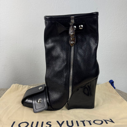 Louis Vuitton Patti Stiefeletten – Schwarz – Größe 39