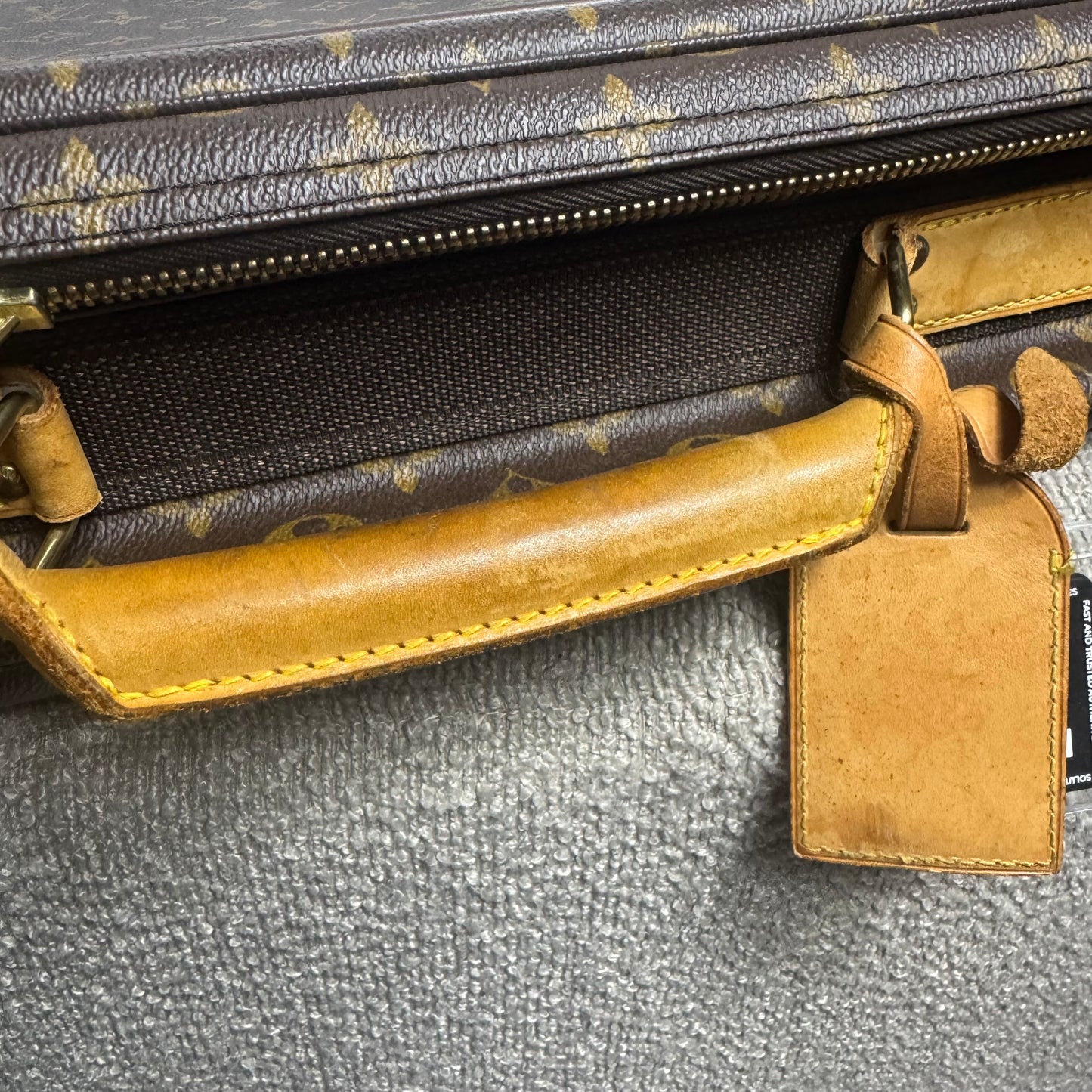 Louis Vuitton Stratos 70 Koffer Trunk Monogram Vintage