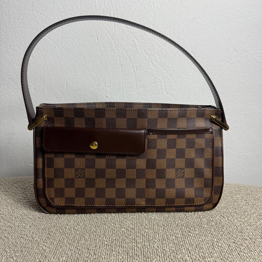 Louis Vuitton Aubagne Schultertasche – Damier Ebene