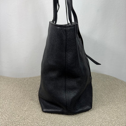 Prada Vitello Phenix Leder Shopper – Schwarz