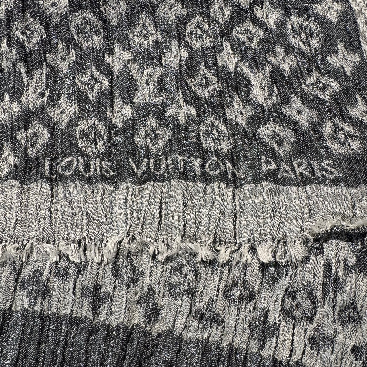 Louis Vuitton Monogram Denim Tuch M71376 Anthrazit