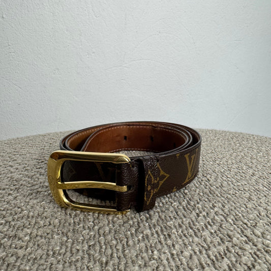 Louis Vuitton Gürtel Ellipse Monogram – Gr. 90