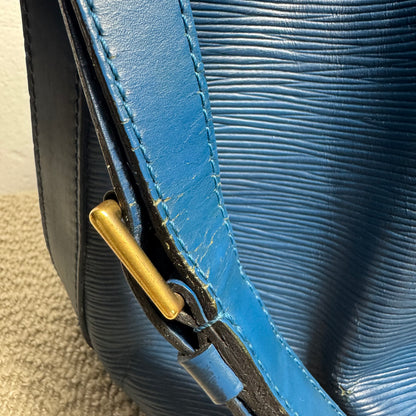 Louis Vuitton Sac Noé Petit – Cuir Épi Bleu