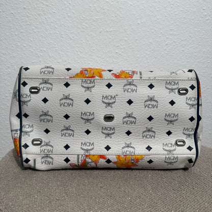MCM Boston Bag Weiß – Special Edition