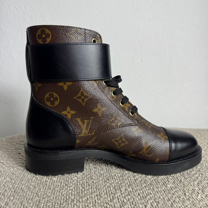 Louis Vuitton Wonderland Flat Ranger Monogram Boots – Gr. 39