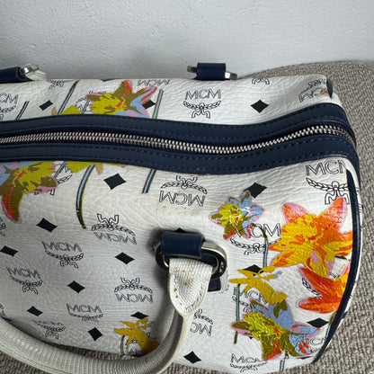 MCM Boston Bag Weiß – Special Edition