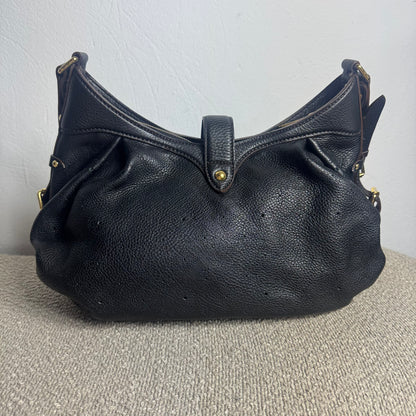 Louis Vuitton Mahina XS Noir Perforated Hobo Bag