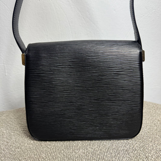 Louis Vuitton Buci Schultertasche – Epi Leder Schwarz