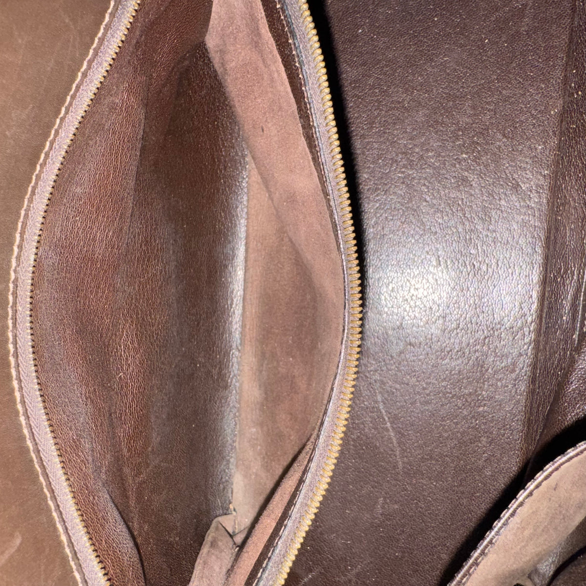 Hermès Vintage Kelly 32 – Dunkelbraun / Gold – 1992