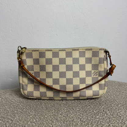 Louis Vuitton Pochette Accessoires Damier Azur Canvas