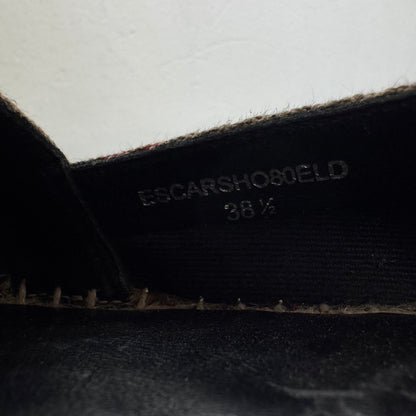 Burberry Espadrilles Schuhe – Icon Check – Gr. 38,5