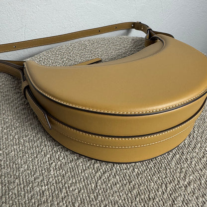Polène Numéro Dix Camel Genarbtes Leder