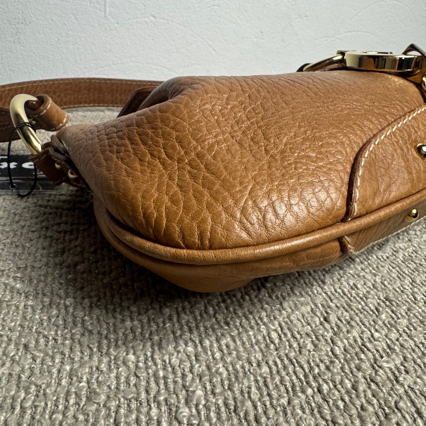 Dolce & Gabbana Vintage Leder Handtasche Braun