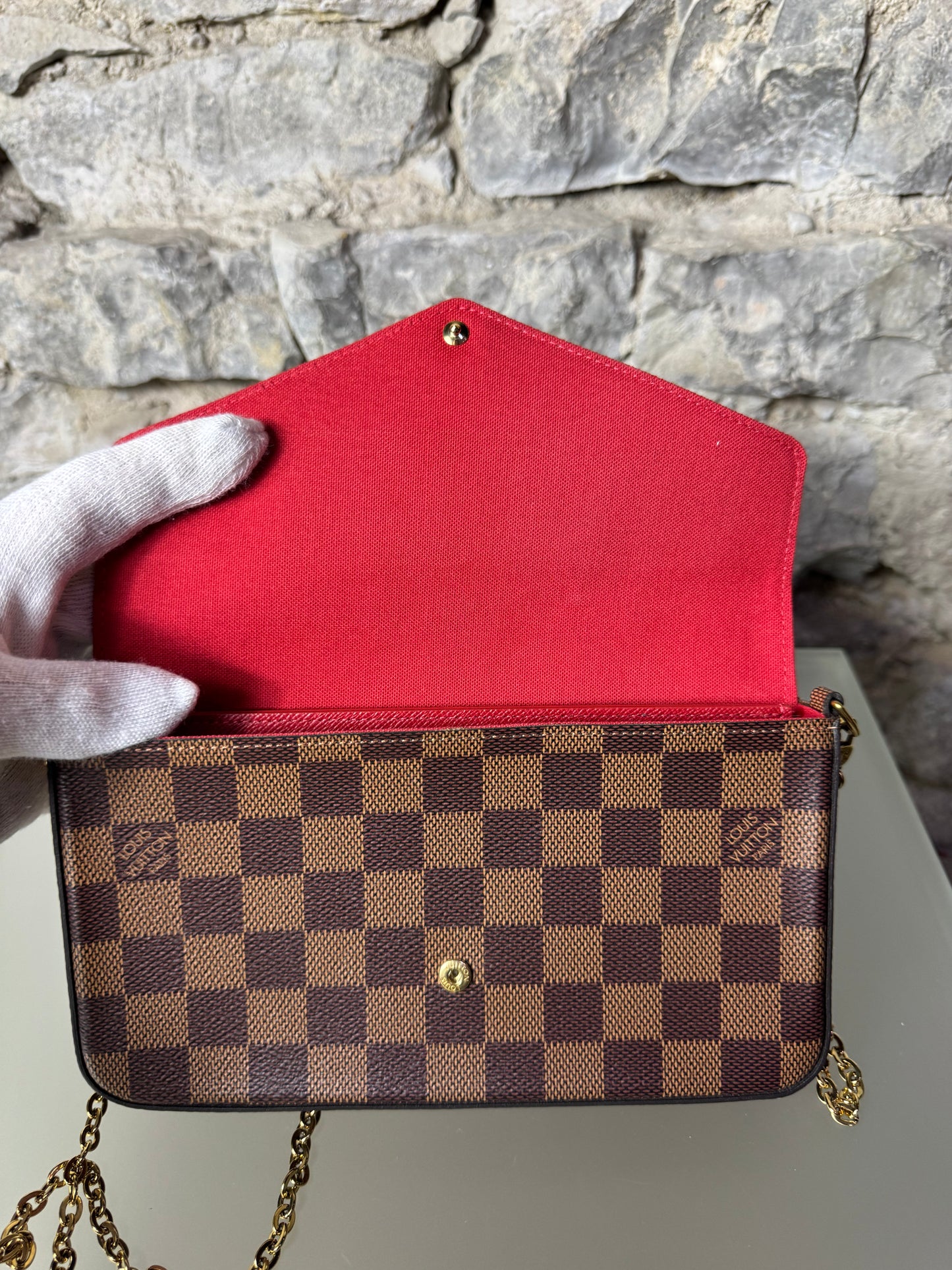 Louis Vuitton Félicie Damier Ebene