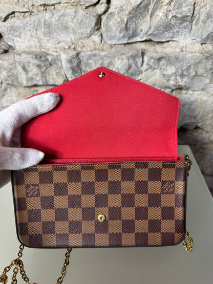 Louis Vuitton Félicie Damier Ebene