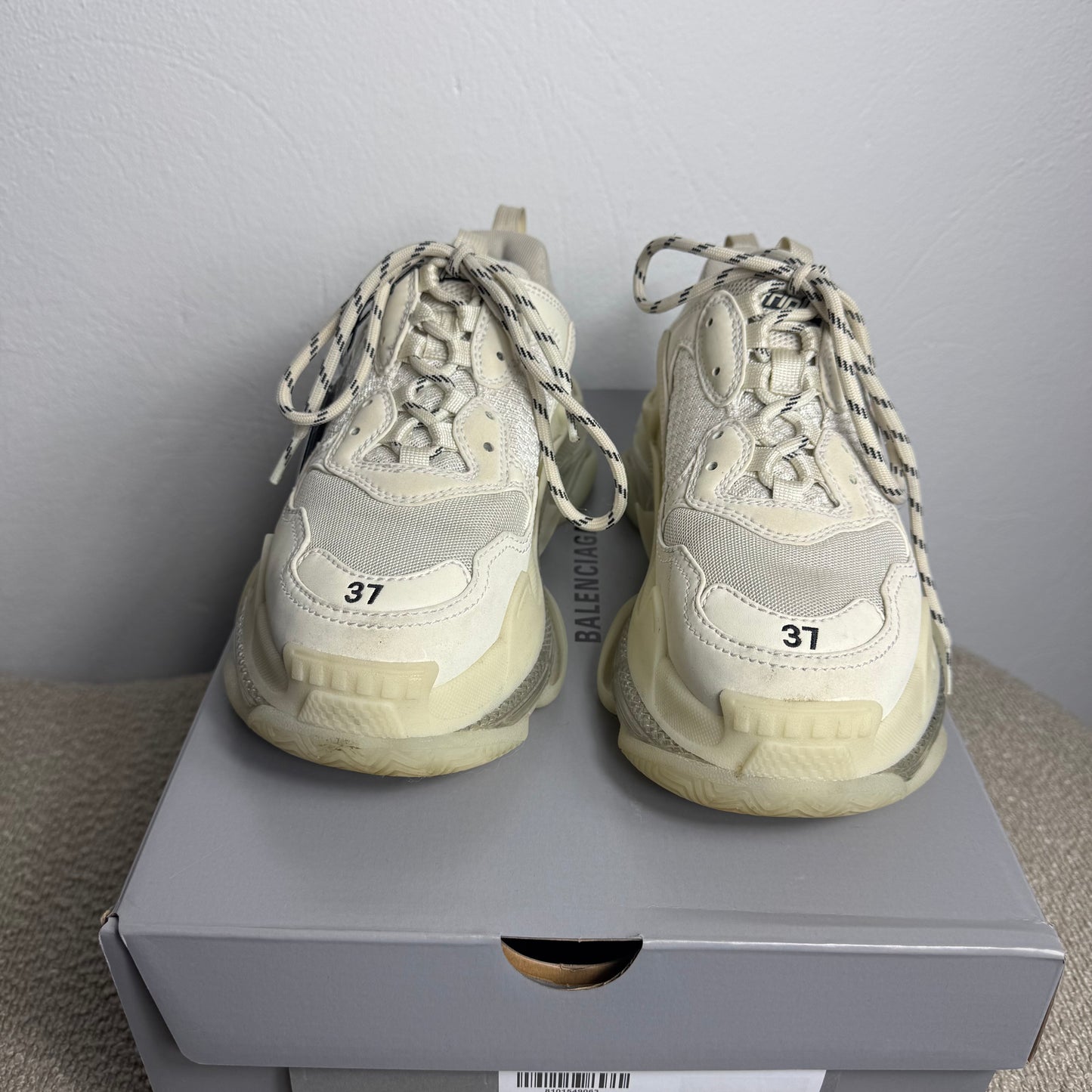 Balenciaga Triple S Clear Sole – Größe 37