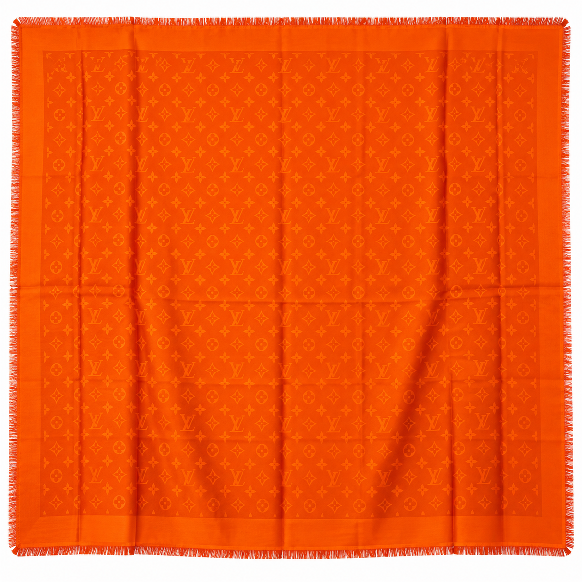 Louis Vuitton Monogram Carré – Orange – 140 x 140 cm