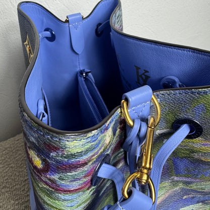 Louis Vuitton Masters Collection Monet Water Lilies NéoNoé MM