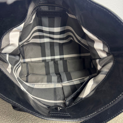 Burberry Studded Susanna Bucket Bag Leder - Schwarz