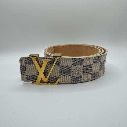 Louis Vuitton LV Initiales Gürtel Damier Azur - Gr. 80