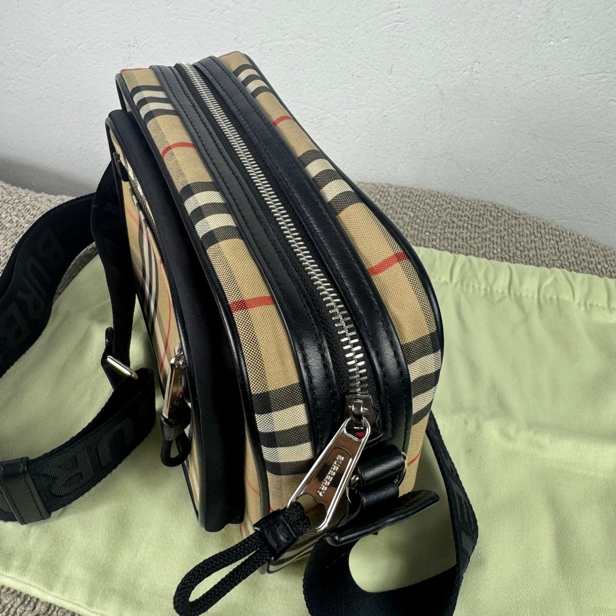 Burberry Paddy Vintage Check Crossbody Bag