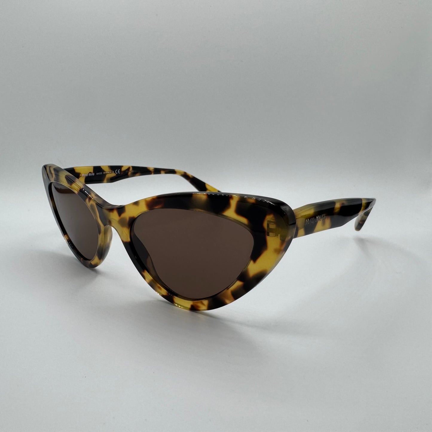 Miu Miu Cat Eye Sonnenbrille – Havanna