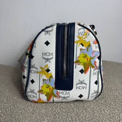 MCM Boston Bag Weiß – Special Edition
