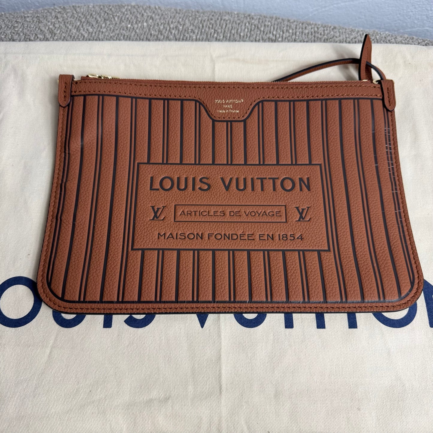 Louis Vuitton Neverfull Inside Out MM – Tan