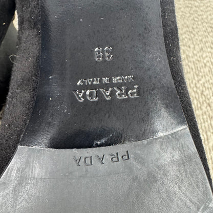 Prada Chelsea Boots Schwarz – Größe 39