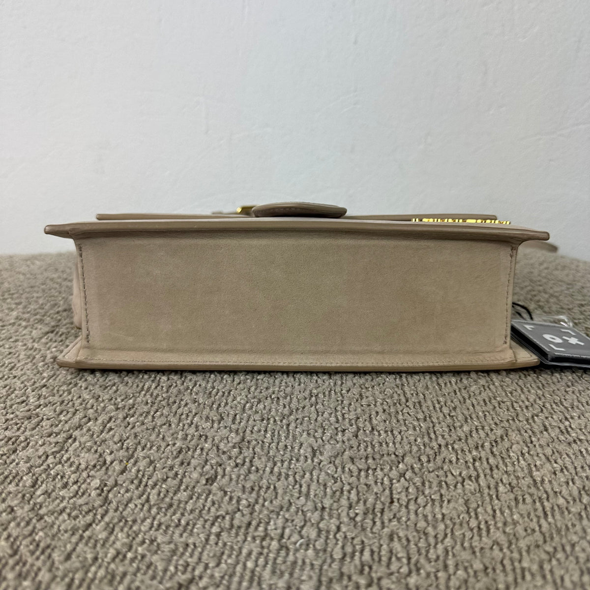 Jacquemus Le Bambino Long – Wildleder Beige